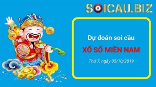 Dự đoán soi cầu XSMN | Thứ 7, ngày 05/10/2019