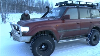Зимний Off Road Hilux Arctic Truck, Land Cruiser 80, L200 и Duster
