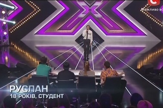 «Х-фактор-5» / Руслан Осипов - I Just Cant Stop Loving You (MIchael Jackson cover) / Одесса ()