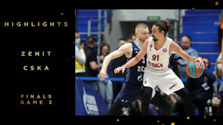 Лучшие моменты: Зенит - ЦСКА | Финал, Игра №3 | 25 мая 2022