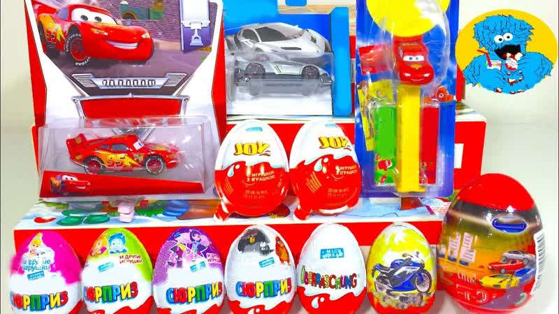 Unboxing Collection of Surprises Открываем Яйца Сюрпризы с Коллекцией
