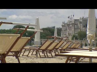 В Римини лето. Море. Солнце. Пляж.