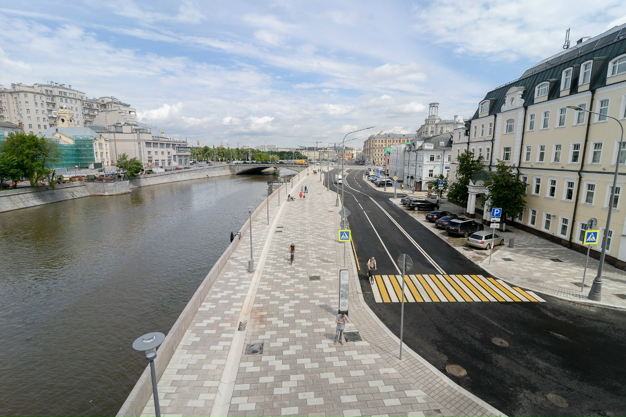 московские набережные