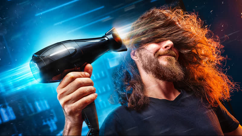 Фен для волос: строение прибора, сушка, укладка и