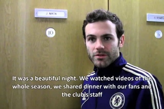 100 Chelsea games for Juan Mata