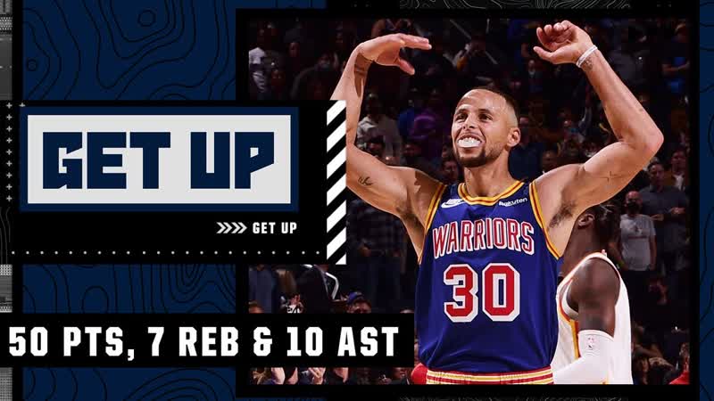 Reacting to Steph Currys 50 PTS 10 AST , Get