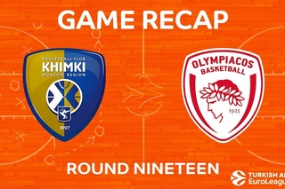 Highlights: Khimki Moscow region - Olympiacos Piraeus