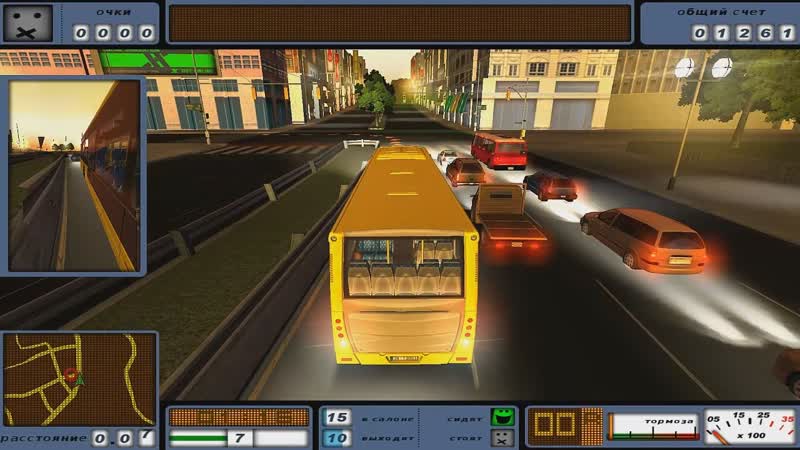 BUS DRIVER GOLD ОБЗОР ИГРЫ НА