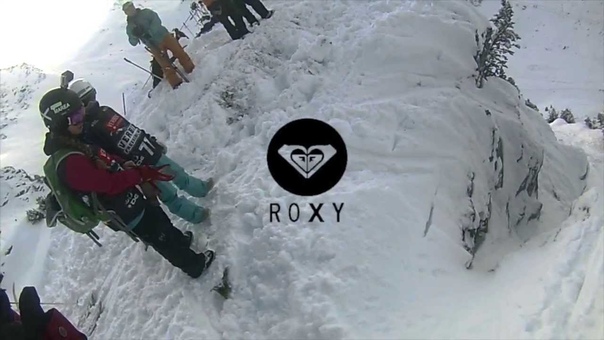 Freeride Verbier FWQ3 3rd place snowboard woman Anna