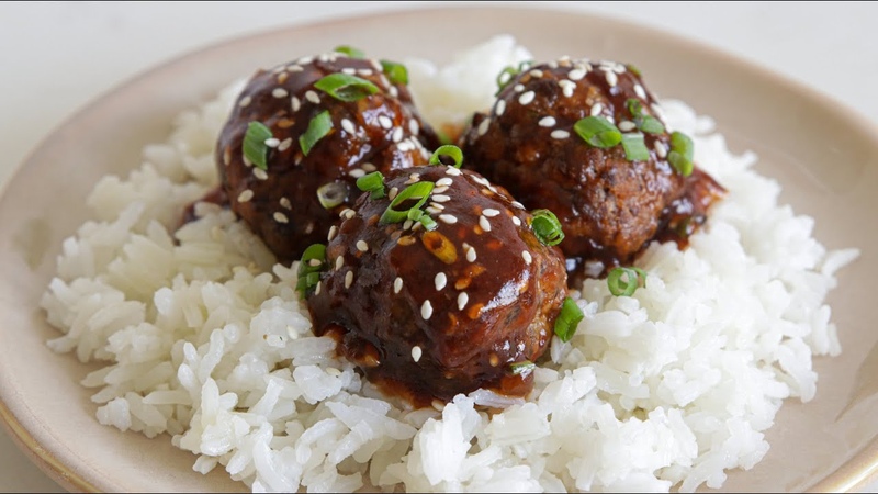 Korean BBQ Meatballs