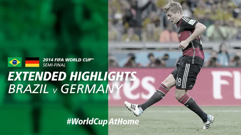 Brazil 1 7 Germany, Extended Highlights, 2014 FIFA World