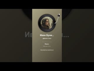 Иван Бунин Метель 1