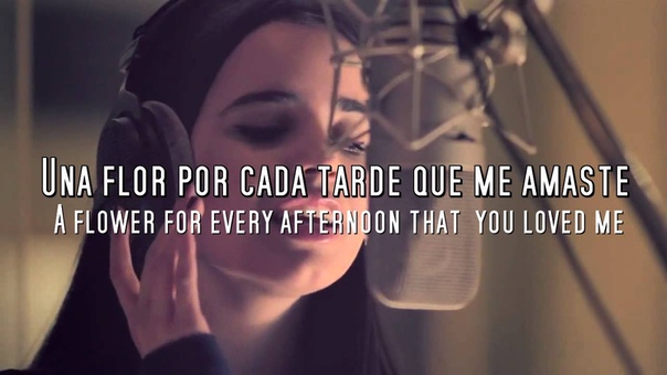 Sofia Carson Una Flor (lyrics + Subtitles in