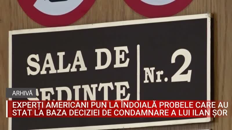 EXPERȚ I AMERICANI PUN LA Î NDOIALĂ PROBELE CARE AU STAT LA BAZA DECIZIEI DE CONDAMNARE A LUI ILAN Ș