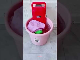 Ultrasonic Portable mini Bucket Washing Machine #shorts