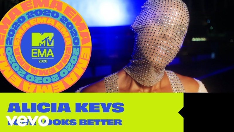 Alicia Keys Love Looks Better ( MTV EMA