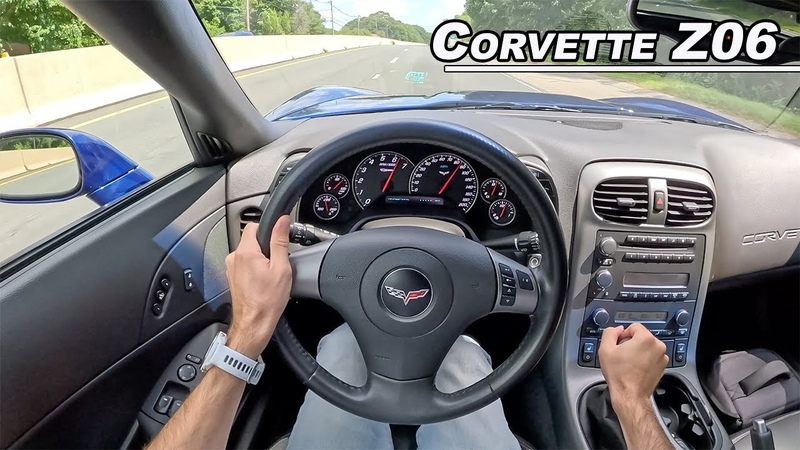 2007 Corvette Z06 Driving The 505 HP 7. 0 Liter V8 Manual Monster ( POV Binaural