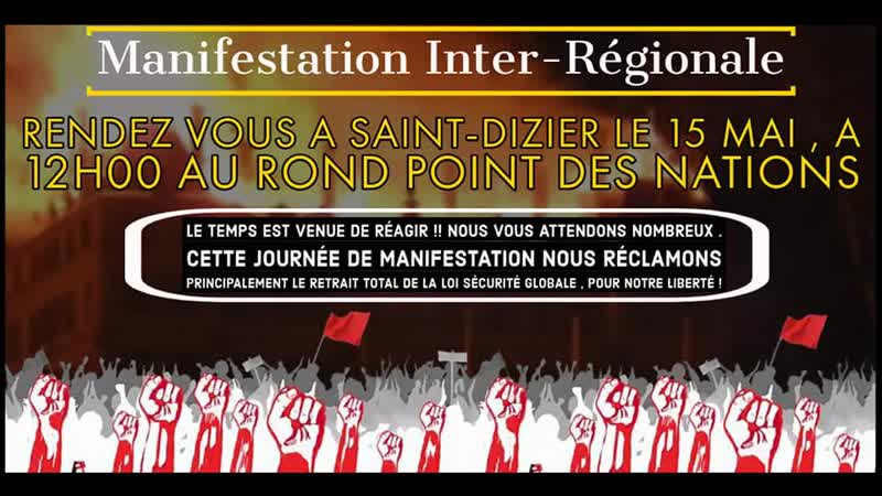 Rétrospective de la manifestation inter régionale de Saint Dizier 52 , 15 mai