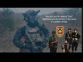 Army guy gives Quick history lesson on Black Multicam.